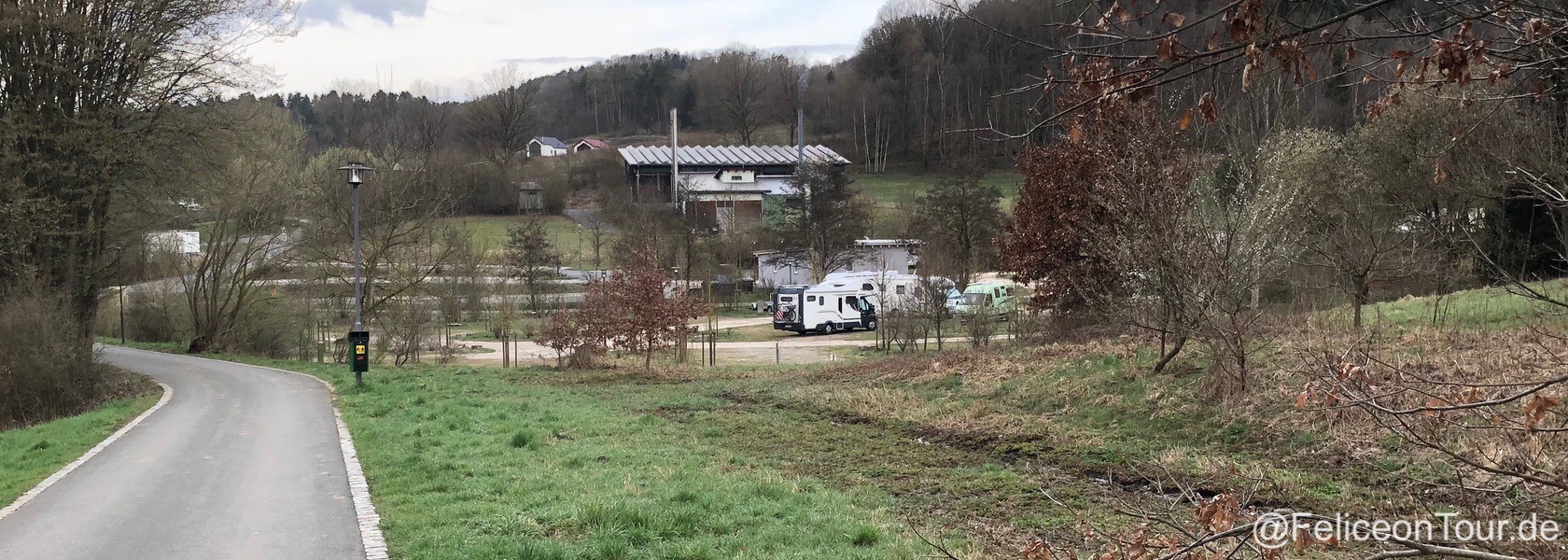 Wohnmobilstellplatz an der Therme Obernsees