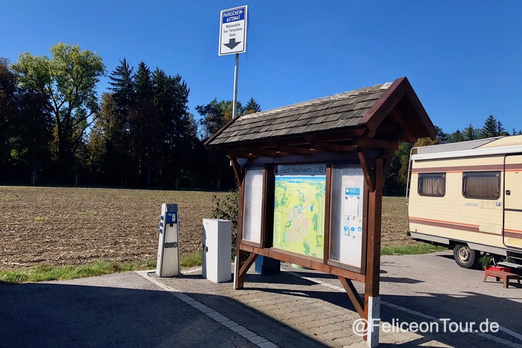 Stellplatz Weilheim in Oberbayern