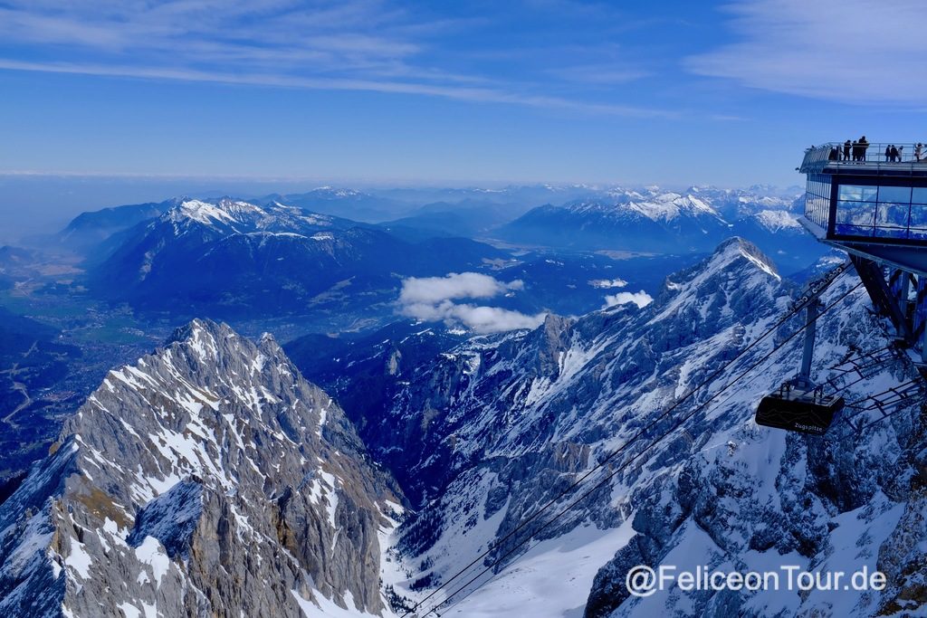 Ostertour 2019 Deutschland Nord-Süd Zugspitze