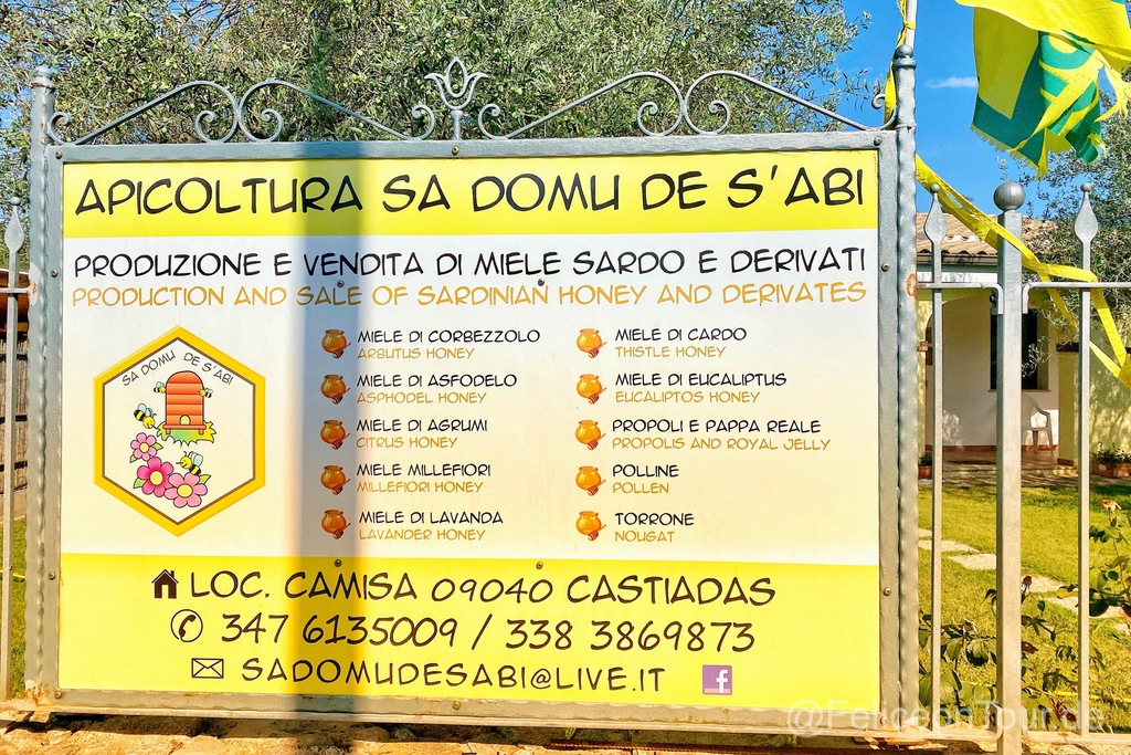 Honig von Sardinien gibt es hier