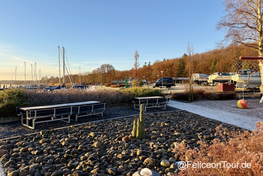 Der Hafen von Hadsund